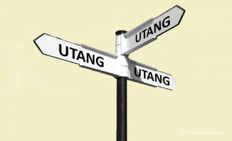 Ilustrasi utang.