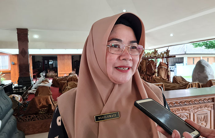 Kepala Badan Pengelola Keuangan dan Aset Daerah (BPKAD) Kota Magelang Susilowati.NAILA NIHAYAH/RADAR JOGJA