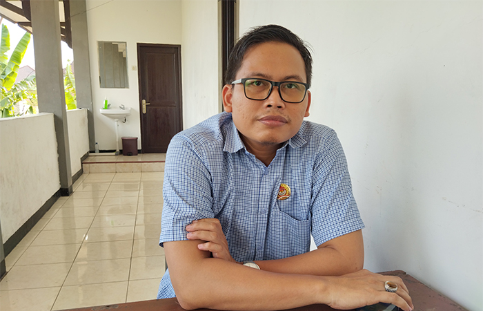 Abdul Azis Ketua Divisi Sosdiklih, Parmas, dan SDM KPU Kabupaten Purworejo.JIHAN ARON VAHERA/RADAR JOGJA