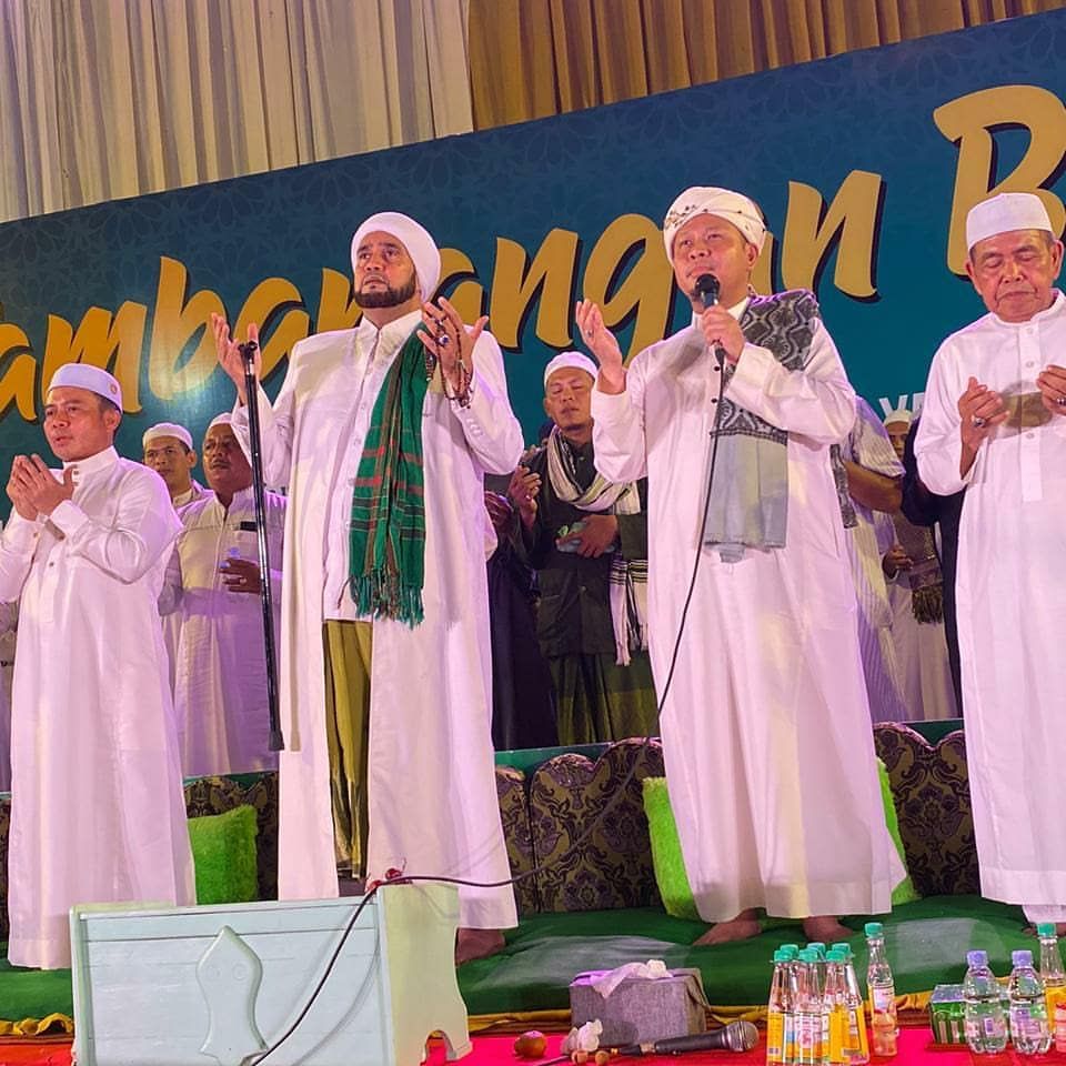 Habib Syech Assegaf Bersholawat bersama