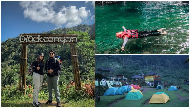 ALAMI: Sejumlah tempat wisata curug di Kabupaten Pekalongan. Di antaranya adalah Black Canyon. (website/By Liburan Yuk)
