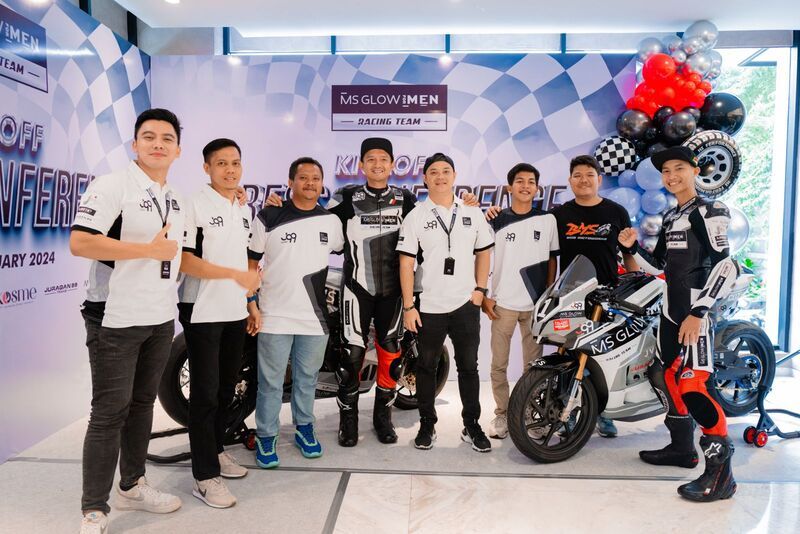 MS Glow Men Racing Team siap beri kejutan di Mandalika Racing Series 2024!
