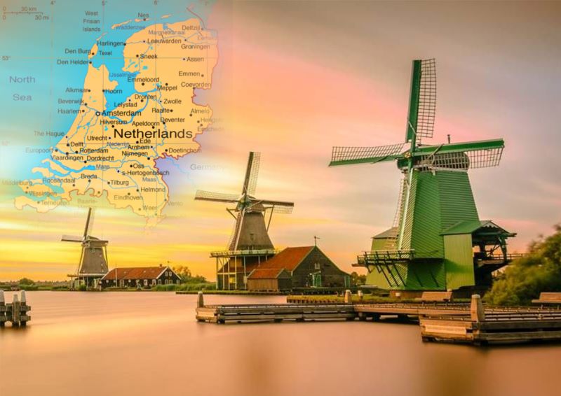 Keindahan Negara Kincir Angin Belanda.