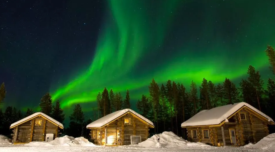 Lapland wilayah pedalaman Finlandia di utara Lingkar Arktik merupakan destinasi utama untuk petualangan alam di Finlandia.