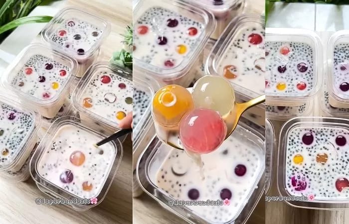 LEZAT: Fruit Jelly Ball, ide jualan dan menu untuk berbuka puasa.