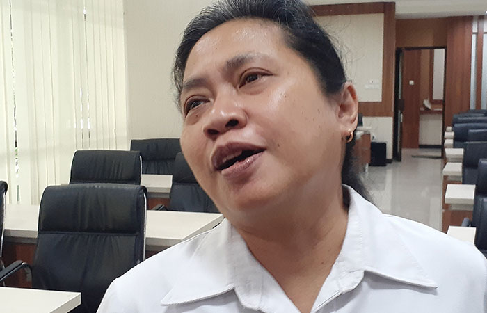 Kepala Dinas Lingkungan Hidup (DLH) Sleman Epiphana Kristiyani.