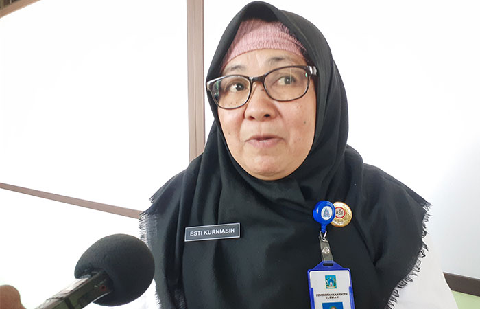 Kepala Bidang Kesehatan Masyarakat Dinkes Sleman Esti Kurniasih.