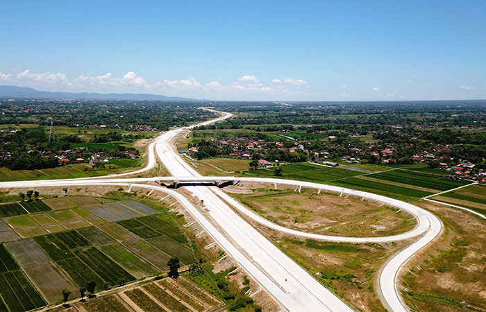 PRIMA: Kondisi jalur fungsional Tol Solo-Jogja-YIA yang difungsikan saat Hari Raya Idul Fitri 2024.