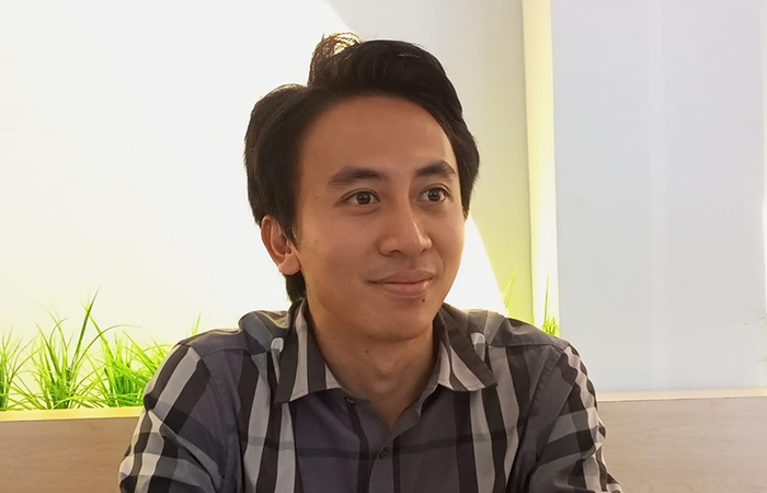 Ketua DPD Partai NasDem Kebumen Faiz Alaudien Reza Mardhika.