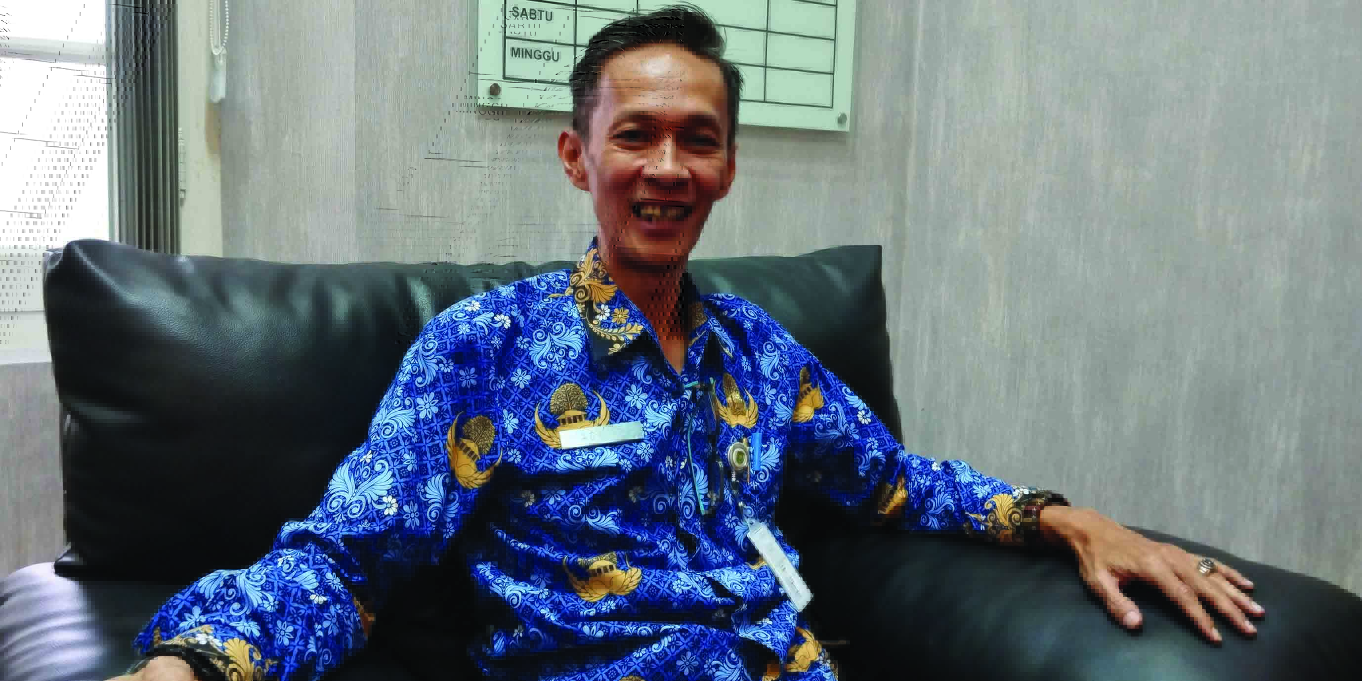 Kepala BKPSDM Purworejo Agung Wibowo saat ditemui Rabu (17/4). (JIHAN ARON VAHERA/RADAR JOGJA)