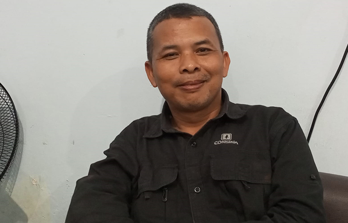 Ketua Bawaslu Kebumen Amin Yasir. (M Hafied/Radar Jogja)