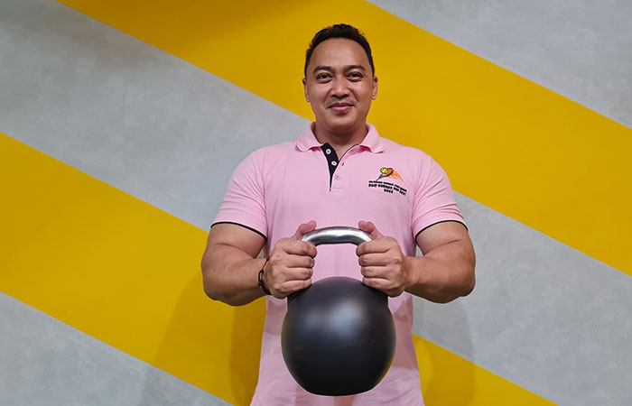 TEKUN: Diki Riyan Arnanda yang kini berhasil menjabat sebagai Manager Operasional Maple Gym Artos Hotel & Convention Magelang Diki.