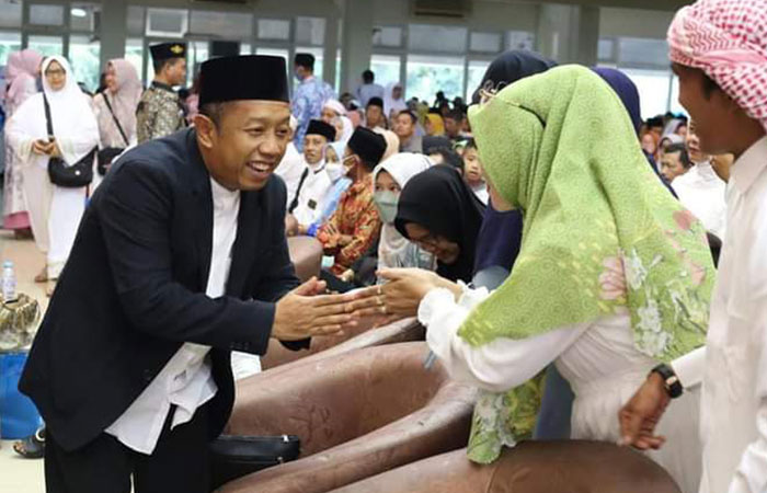 LOLOS: Yulianto, pengusaha asal Desa Benerwetan, Ambal, Kebumen yang berhasil menjabat sebagai anggota DPRD Kebumen periode 2024-2029.