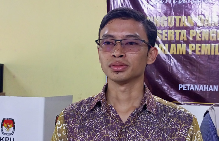 Heri Purnama, Koordinator Divisi Teknis Penyelenggaraan Pemilu KPU Kebumen .