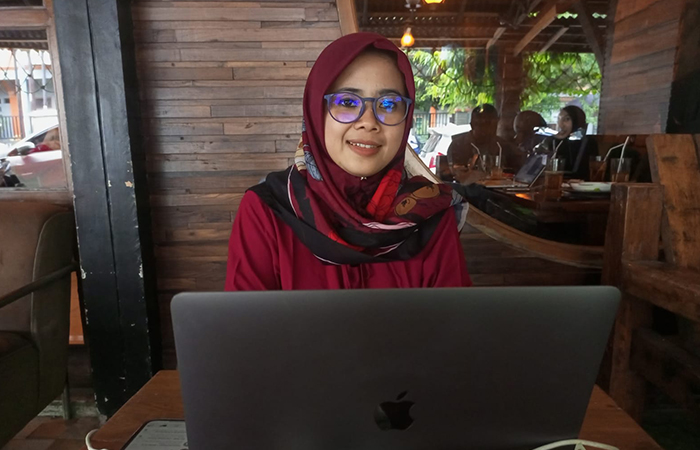 Dekan Fakultas Tarbiyah IAINU Kebumen Umi Arifah.