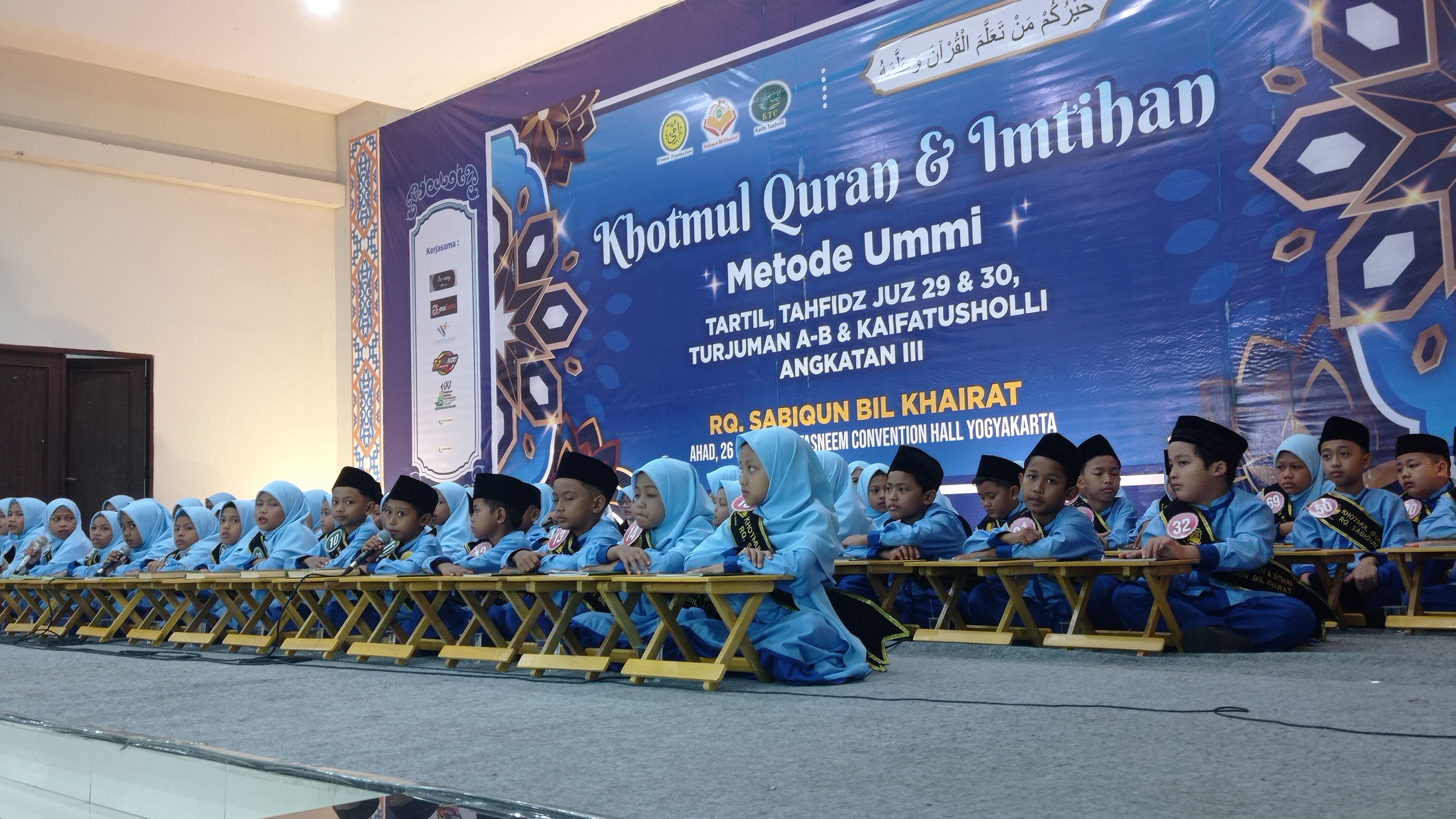 Ajarkan Alquran pada Anak-Anak dengan Metode Ummi, RQ Sabiqun Bil Khairat Jogja Gelar Khotmul Qur