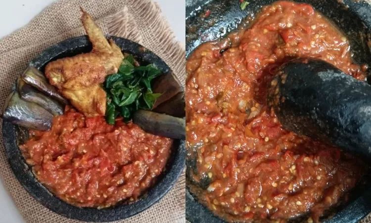 Sambal terasi lalapan