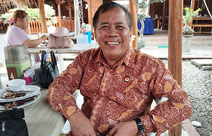Ketua Divisi Perencanaan Data dan Informasi, KPU Kabupaten Purworejo Suwardiyo.JIHAN ARON VAHERA/RADAR JOGJA