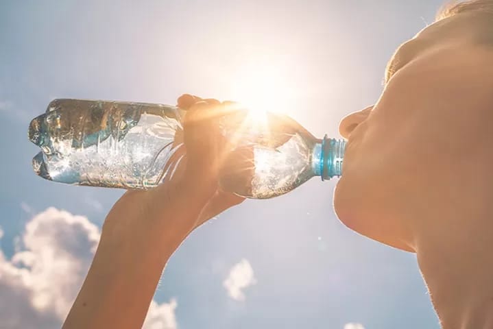 Minum air putih