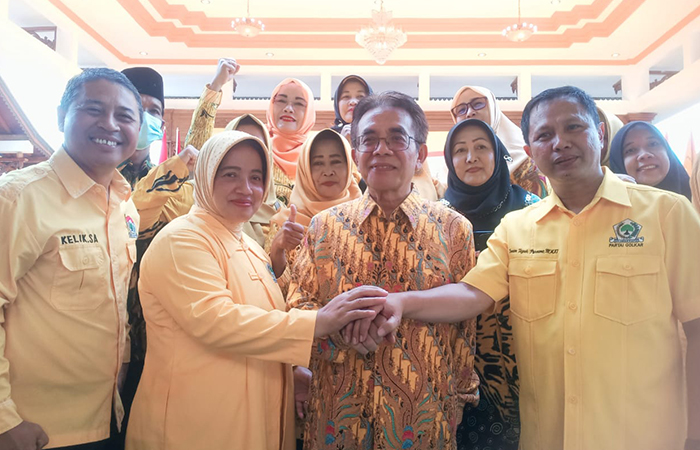 Kegiatan Pendidikan Politik dan Rakordes Partai Golkar Purworejo di Gedung Jati Indah, Senin (24/6).&nbsp;ISTIMEWA