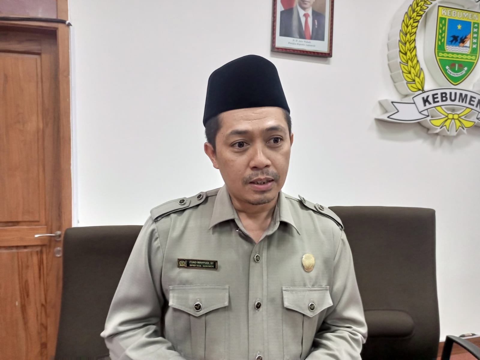 Wakil Ketua DPRD Kebumen Fuad Wahyudi. (M Hafied/Radar Jogja)