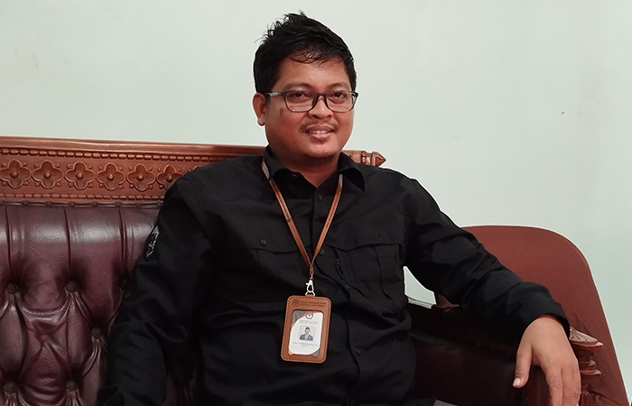 Ketua KPU Purworejo Jarot Sarwodambodo.JIHAN ARON VAHERA/RADAR JOGJA