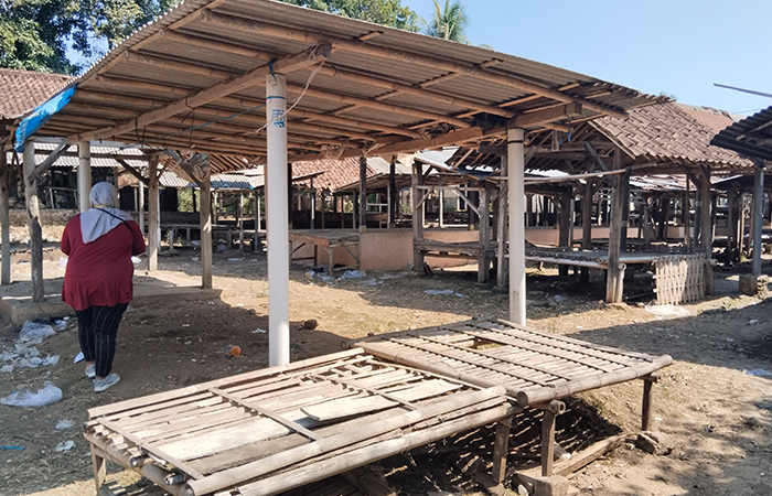 Kondisi Pasar Winong yang berada di Desa Winong, Kemiri, Purworejo beberapa waktu lalu.JIHAN ARON VAHERA/RADAR JOGJA