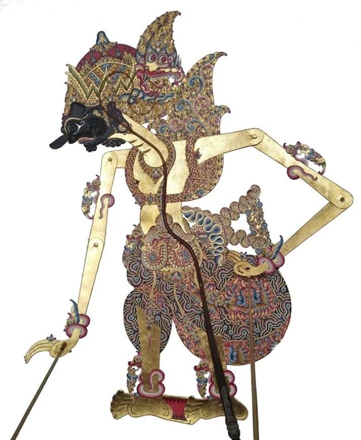 WAYANG PURWA: Wayang Prabu Hastimurti.