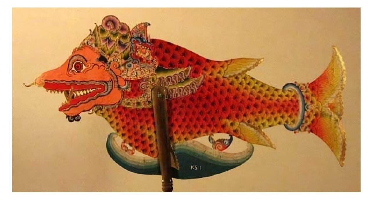 Illustrasi Sanghyang Baruna (Sumber: Pitoyo Wayang.com)