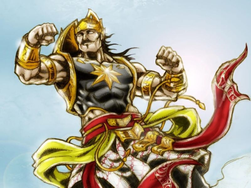Gatotkaca si Ksatria hebat dari Pringgodani.