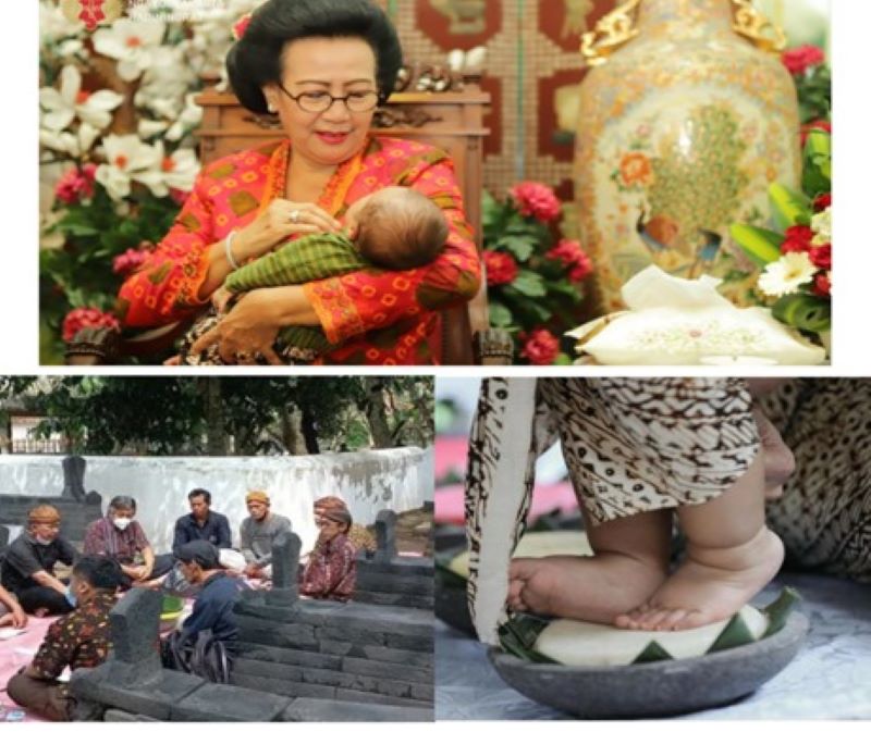 Upacaya supitan, nyadran, dan Tedhak Siten.