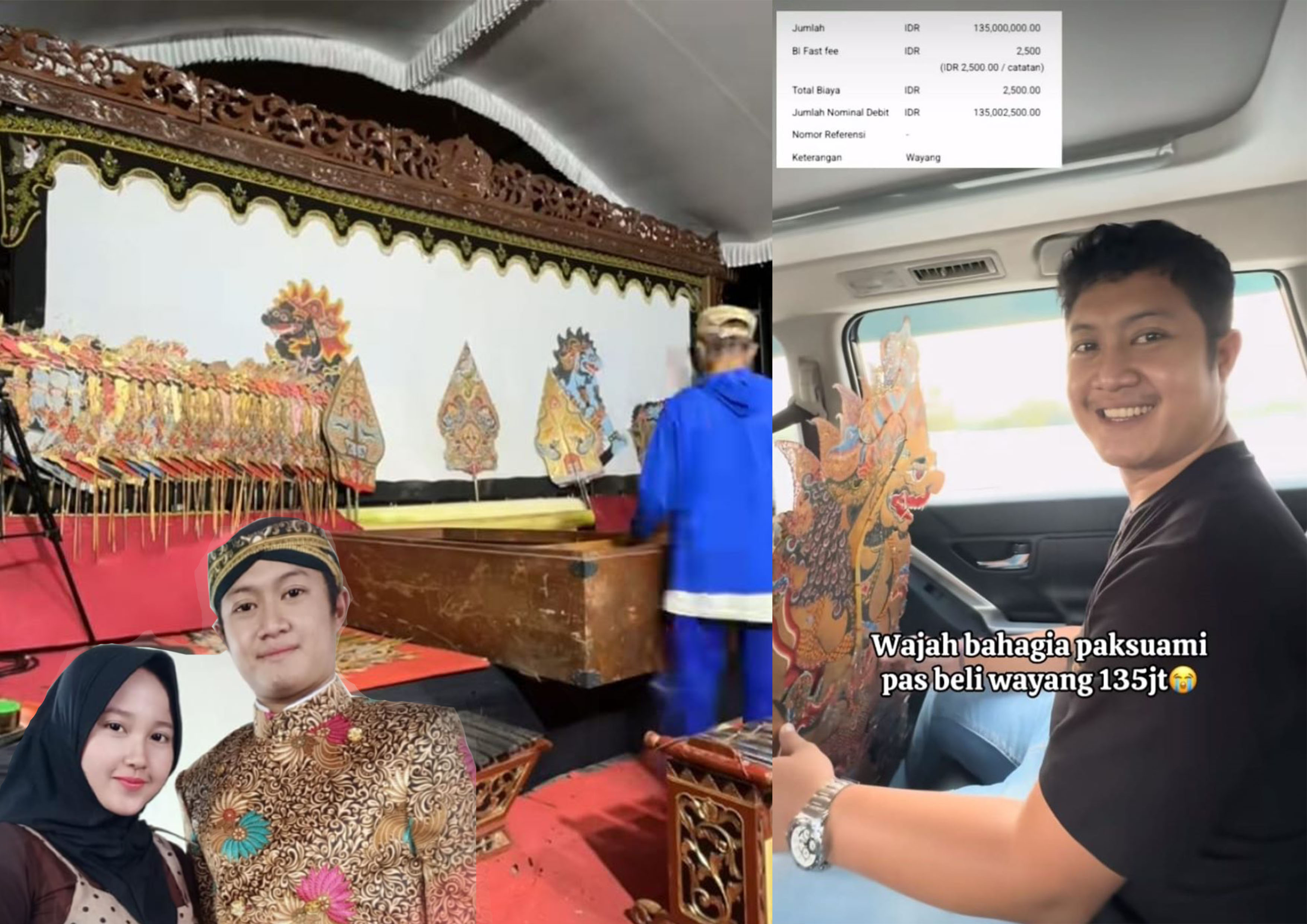 Elloy Doohan, memiliki hobi mengoleksi wayang yang belakangan viral membeli wayang bersejarah karya Alm Ki Enthus Susmono dengan harga fantastis.