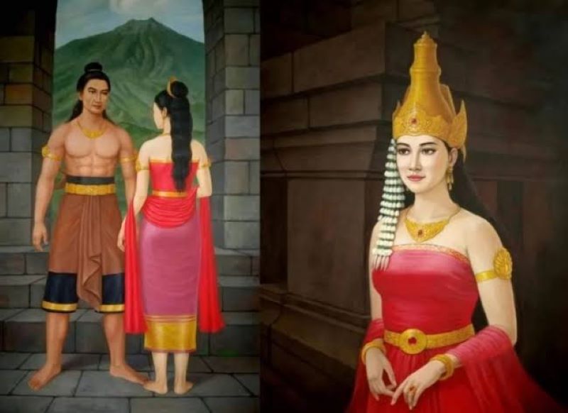 Kecantikan Ken Dedes yang mampu menghipnotis pria. &nbsp;