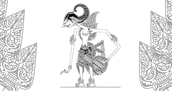 Gambar Illustrasi Dewasrani (Sumber: Wayang Indonesia.com-Wordpress)