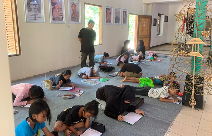 Kegiatan Srawung Agung pada kegiatan Desa Toleransi di Desa Kemanukan, Bagelen, Purworejo.ISTIMEWA