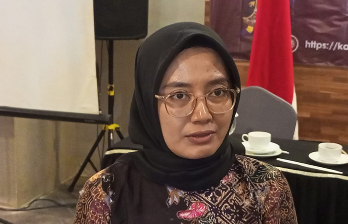 Ketua KPU Kebumen Dzakiyatul Banat.M Hafied/Radar Jogja