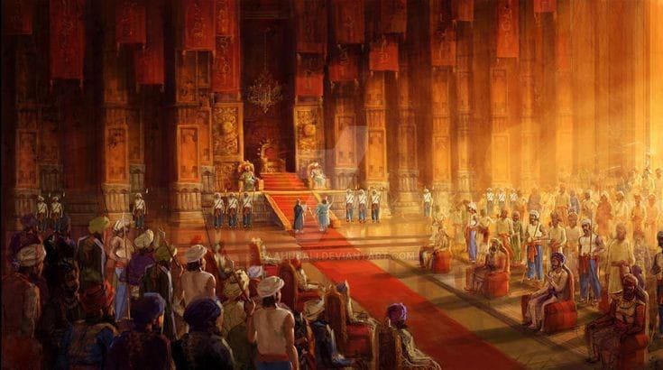 Illustrasi kerajaan, (sumber foto: pinterest)