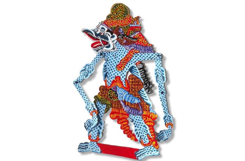 Ilustrasi Wayang dewa Batara Baruna.
