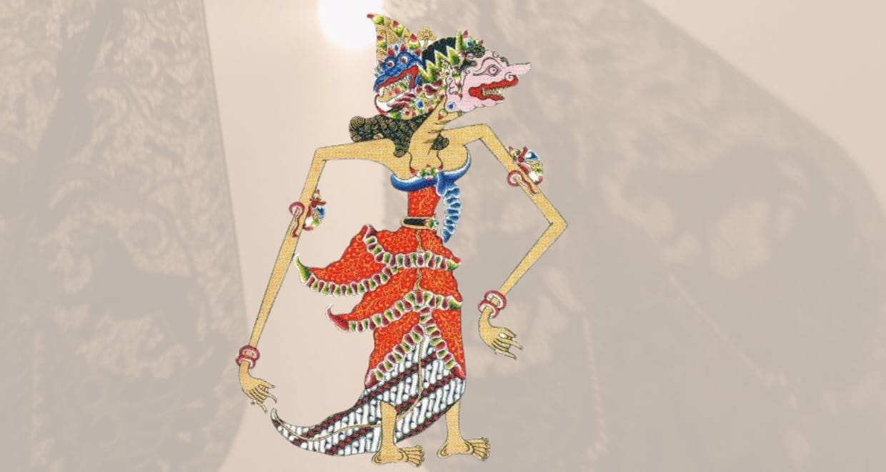 Gambar Wayang Sarpakenaka (Sumber Gambar: Pinterest)