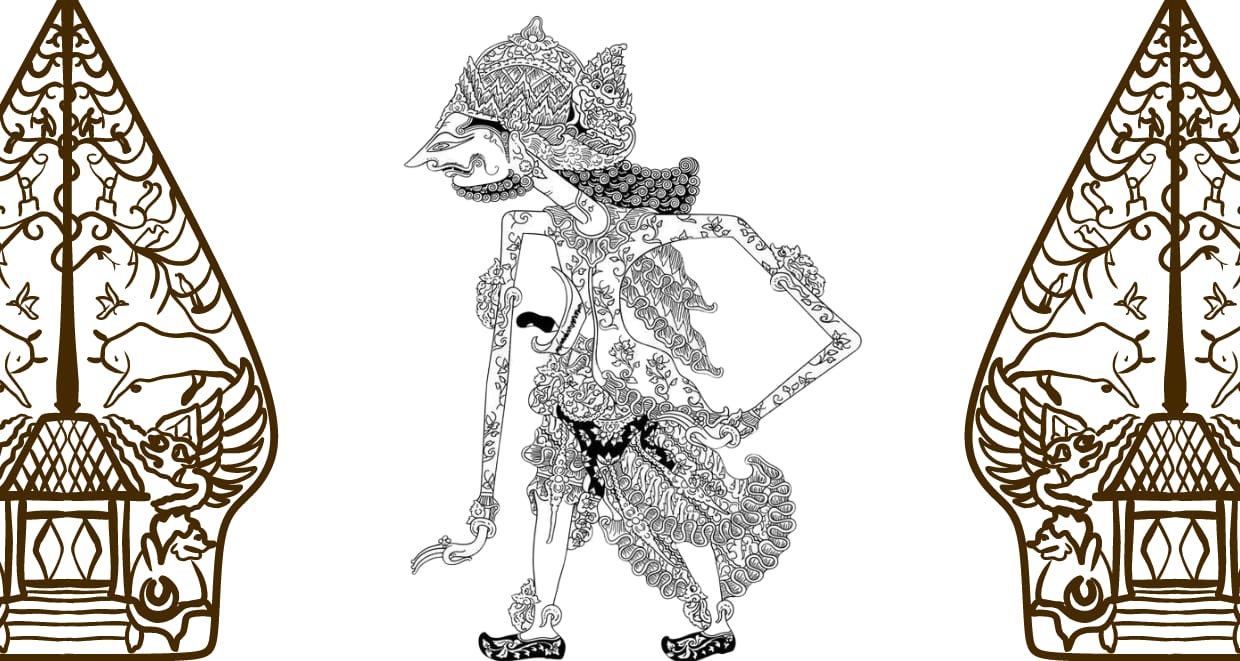 Gambar Wayang Batara Surya (Sumber: Ki Purbo Asmoro)