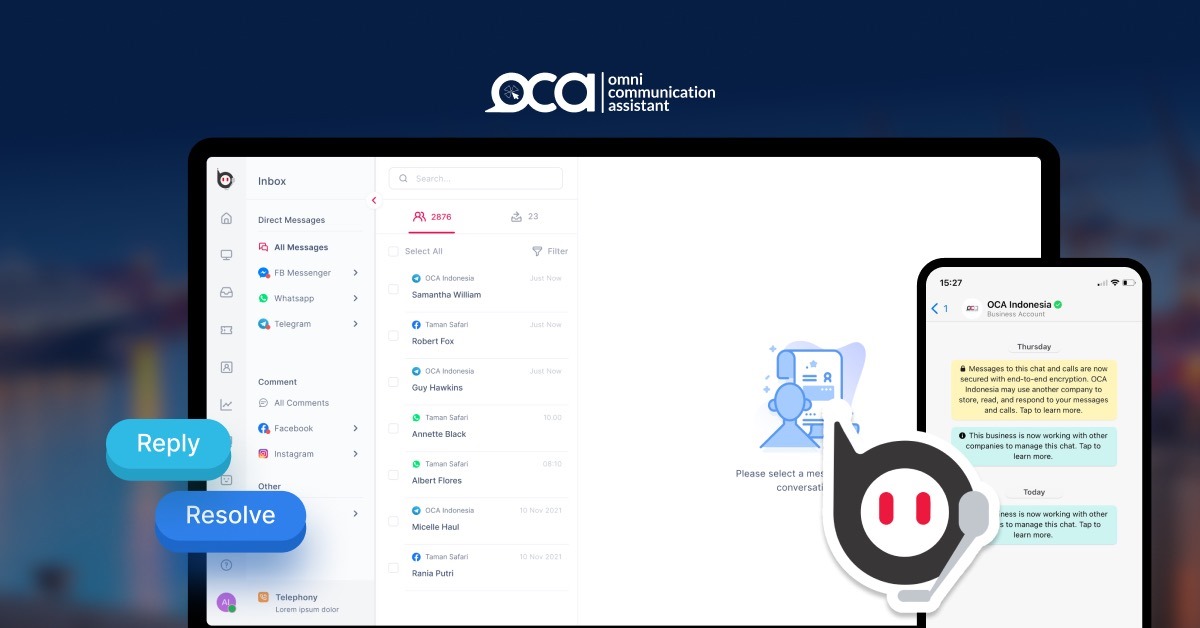 Implementasi Platform OCA Telkom Jadikan Customer Relationship Management (CRM) Perusahaan Lebih Optim