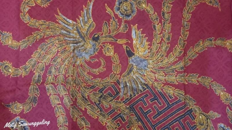 Motif Sawunggaling yang lahir dari keragaman budaya Indonesia.