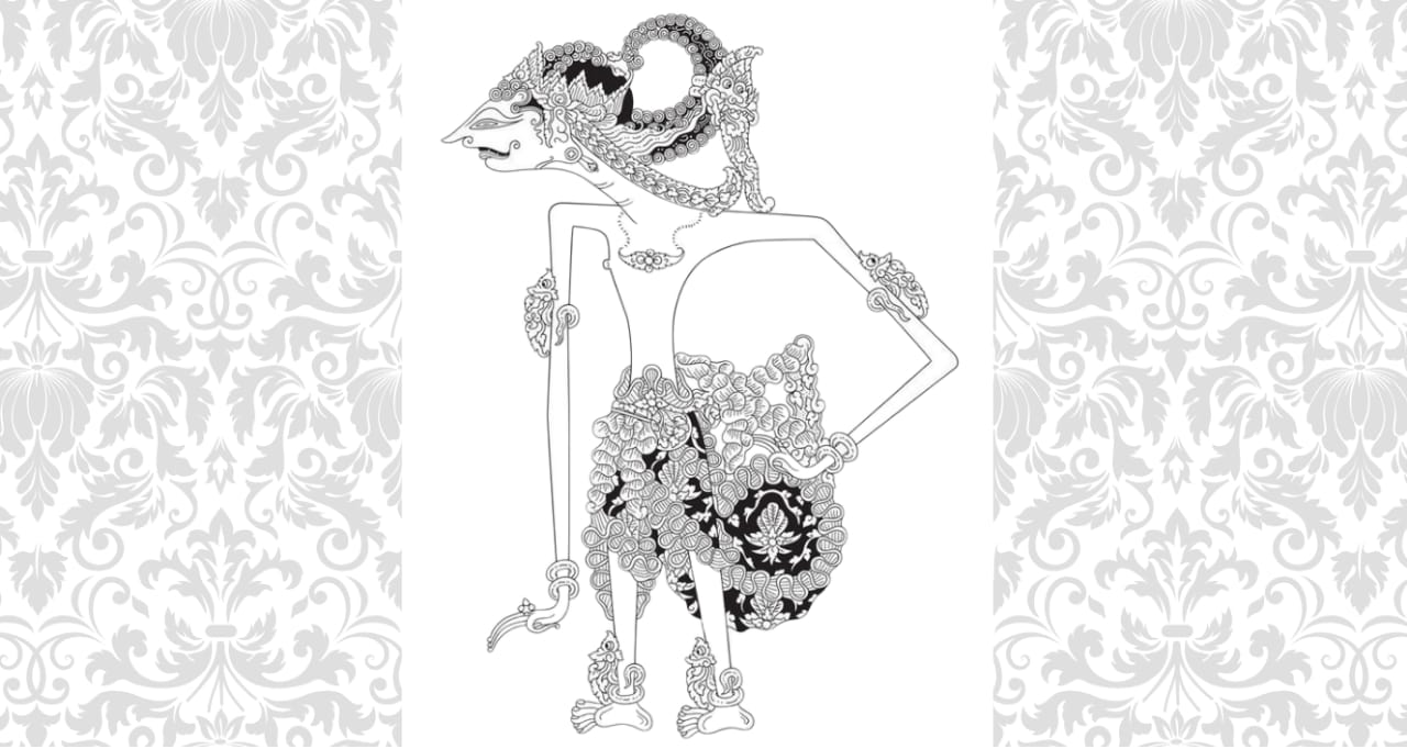Illustrasi Wayang Raden Samba (Sumber: Hadikusumo)