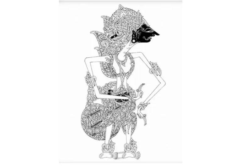 Tokoh wayang Karna.