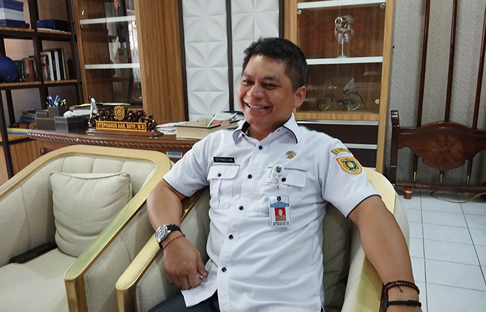 Kepala Dinporapar Purworejo Stephanus Aan Isa Nugroho.JIHAN ARON VAHERA/RADAR JOGJA&nbsp;