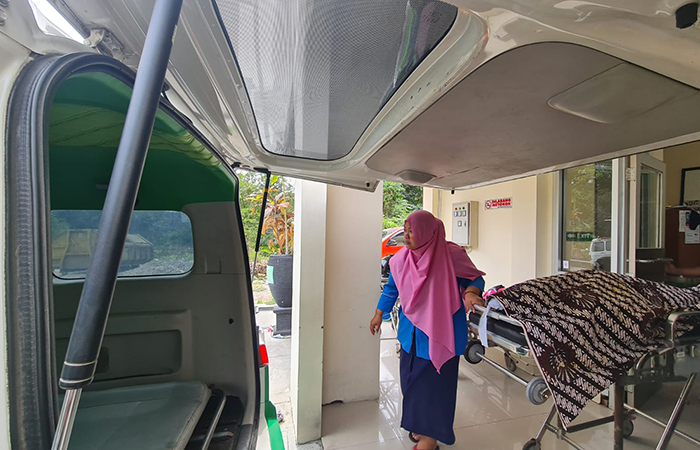 MENINGGAL DUNIA: MF akhirnya dinyatakan meninggal setelah menjalani perawatan di RSUD Muntilan. (NAILA NIHAYAH/RADAR JOGJA