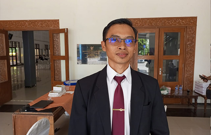 Koordinator Divisi Teknis Penyelenggaraan Pemilu KPU Kebumen Heri Purnama.M Hafied/Radar Jogja