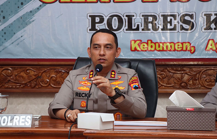 Kapolres Kebumen AKBP Recky. (Dokumentasi Humas Polres Kebumen)