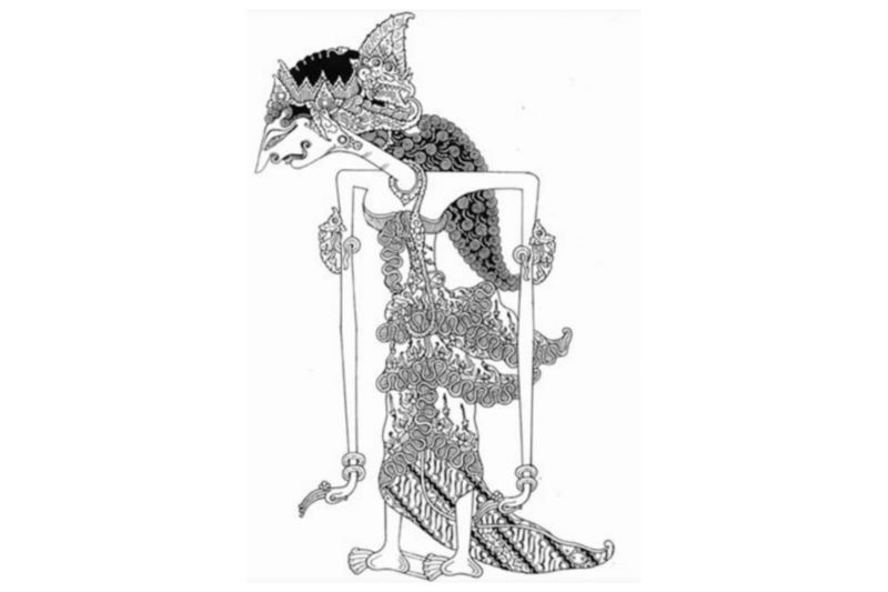 Ilustrasi wayang Siti Sundari.