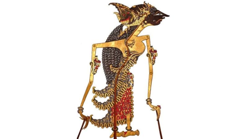 Wayang Dewi Banowati gaya Madura.